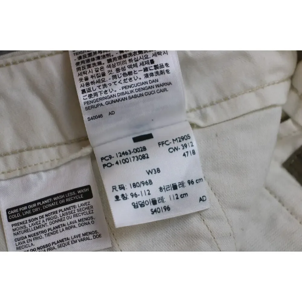 Levis Shorts Men 38 Beige 100% Cotton Cargo 11